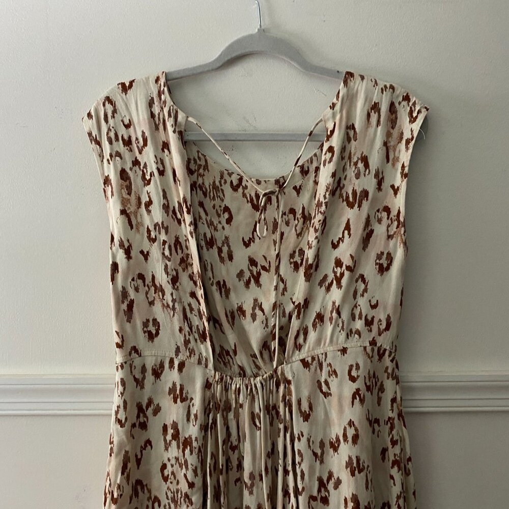 Free People Fake Love Open Back Leopard Print Mini Dress Size XS‎ - Picture 6 of 9